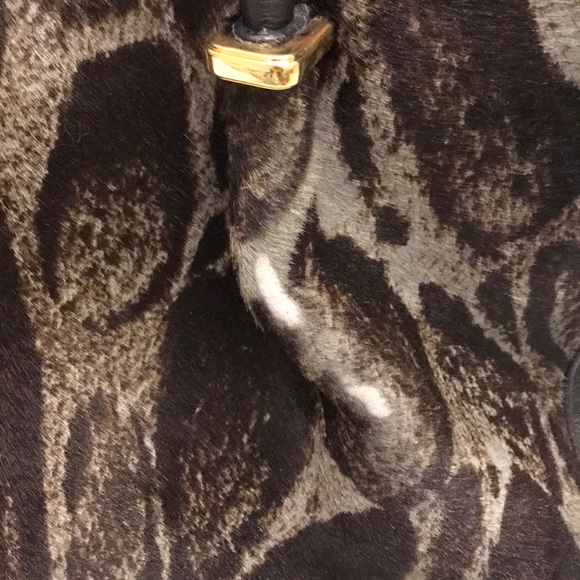 Nina Ricci leather and calf hair handbag - Picture 10 of 10